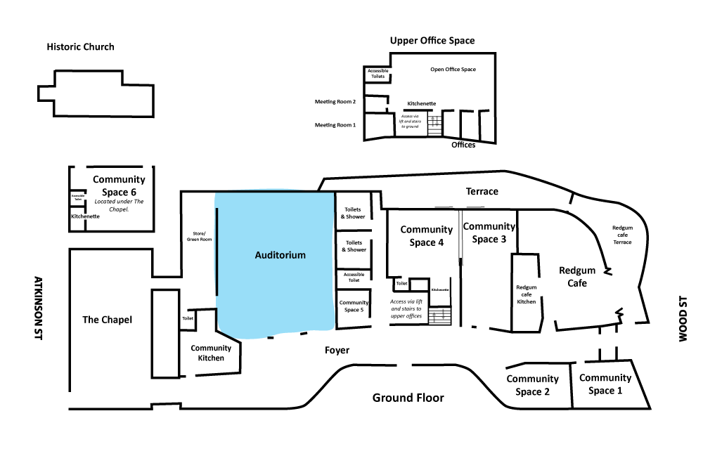 Floor plan - Auditorium